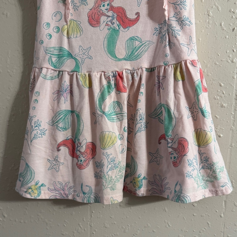 Disney Ariel Pink Ruffle Dress - Picture 3 of 6